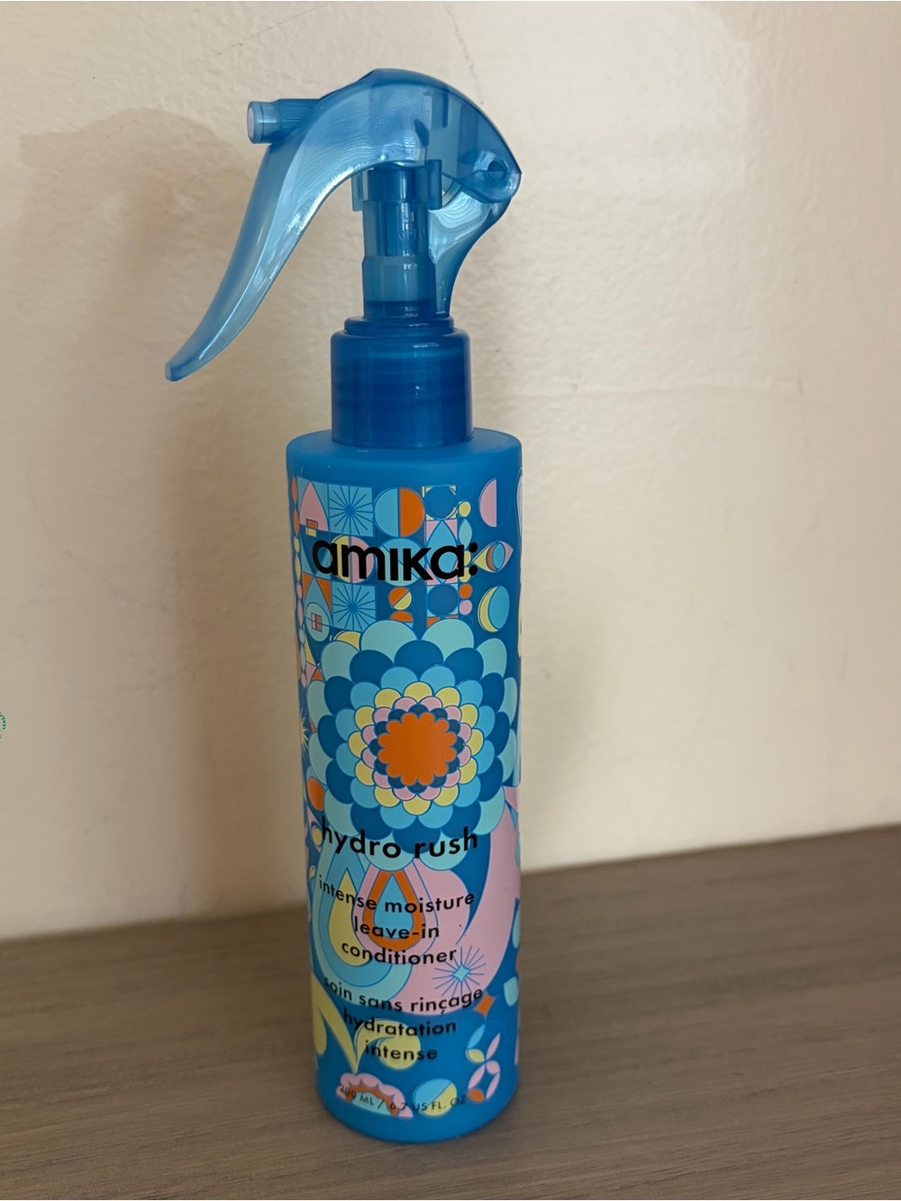 Amika Hydro Rush Intense Moisture Leave-In Conditioner - 6.7 oz / 200 ml New!